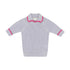 Morley Lavender Short Sleeve Collar Fitted Sweater